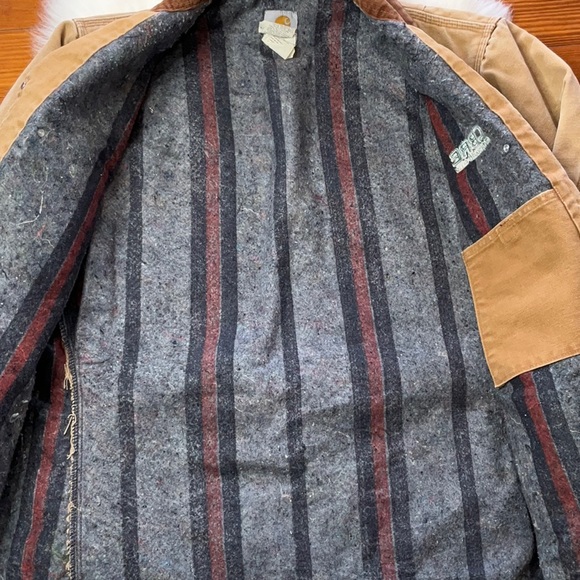 Vintage Carhartt Lined Jacket Sz 42 - Picture 4 of 15